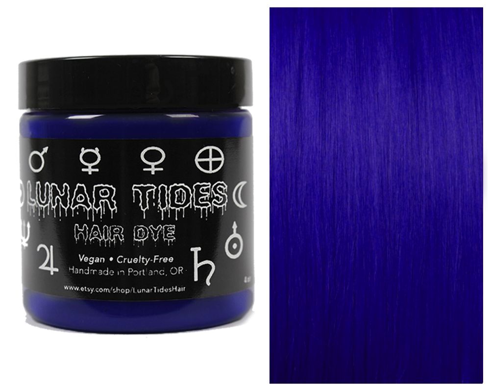 Lunar Tides Semi-Permanent Hair Color - Blue Velvet - wide 7