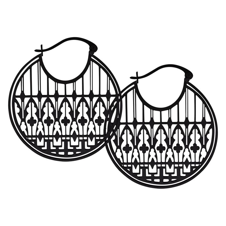 Wildcat Gotik Cathedral Hoops (Paar)