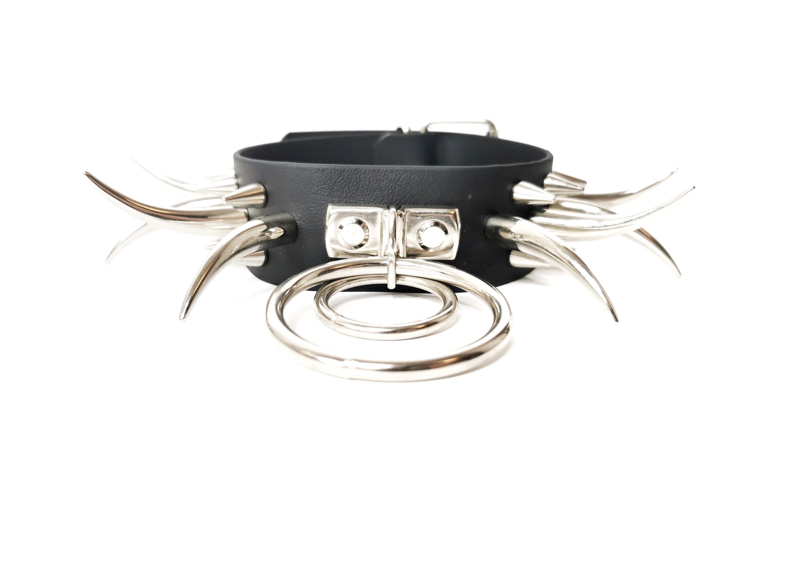 Sacred Sins Choker mit großen Krallennieten – Bild 2