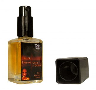 Patchouli perfume Teufelskueche Scent of Orient with cedar, amber and sandalwood fragrance