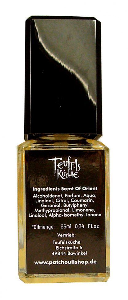 Patchouli Parfum Teufelsküche Scent of Orient mit Zedernholz, Ambra und Sandelholz Duft