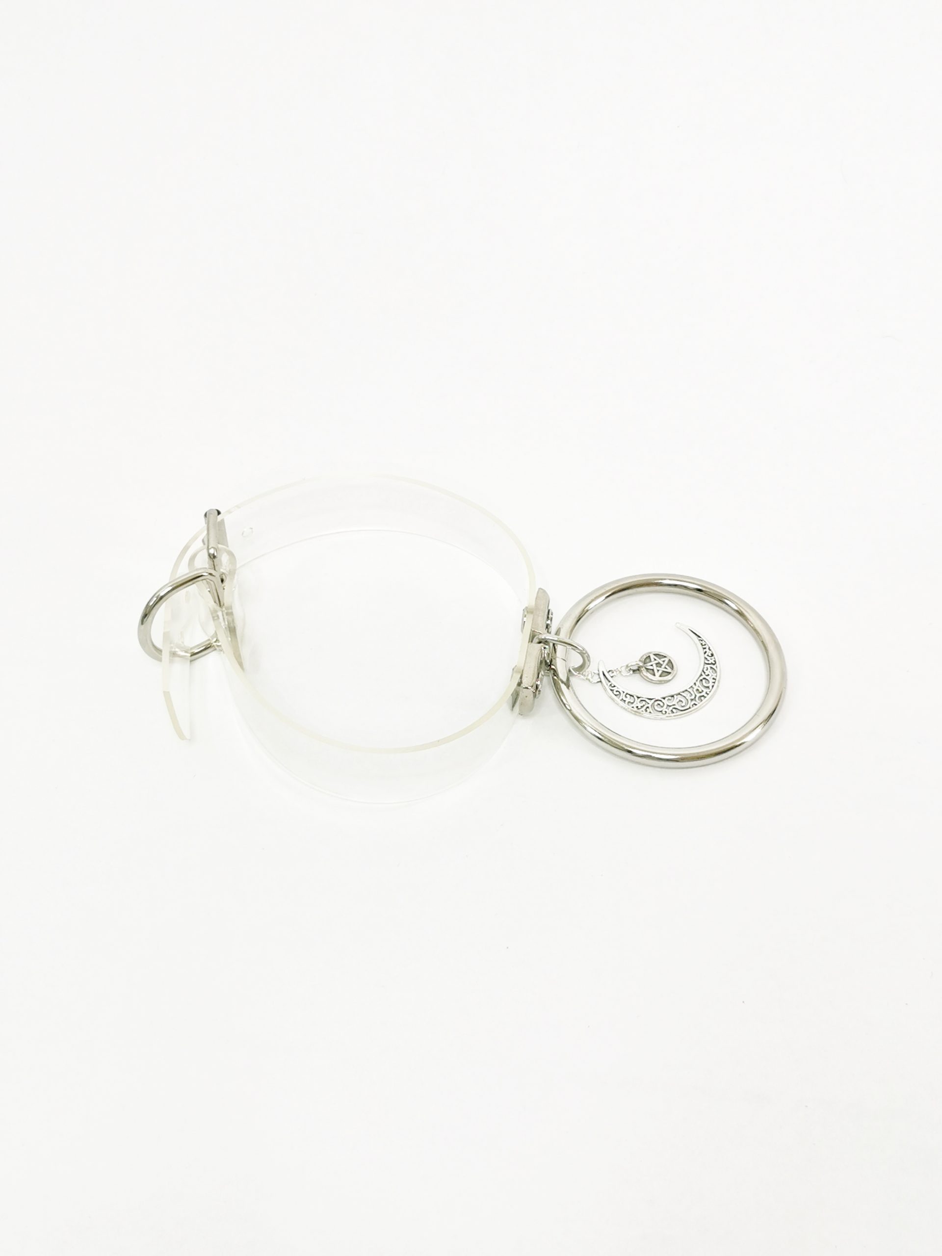 Sacred Sins Choker mit Mond und Pentagramm – Bild 5