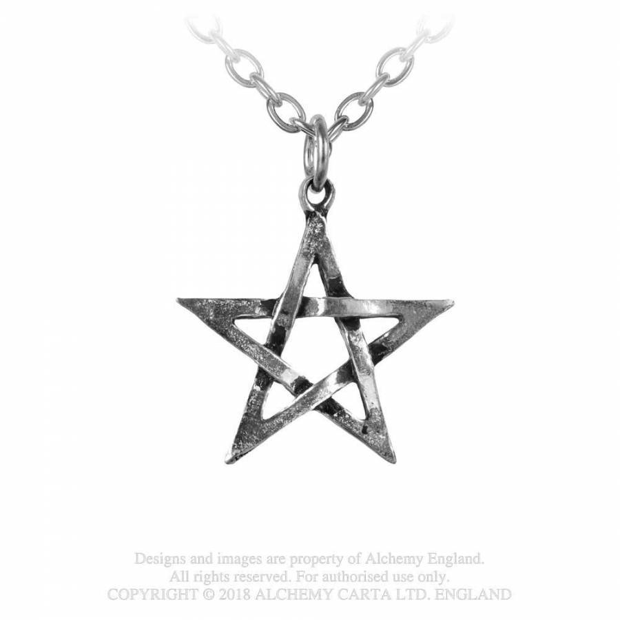 Pentagram Kette Alchemy Gothic