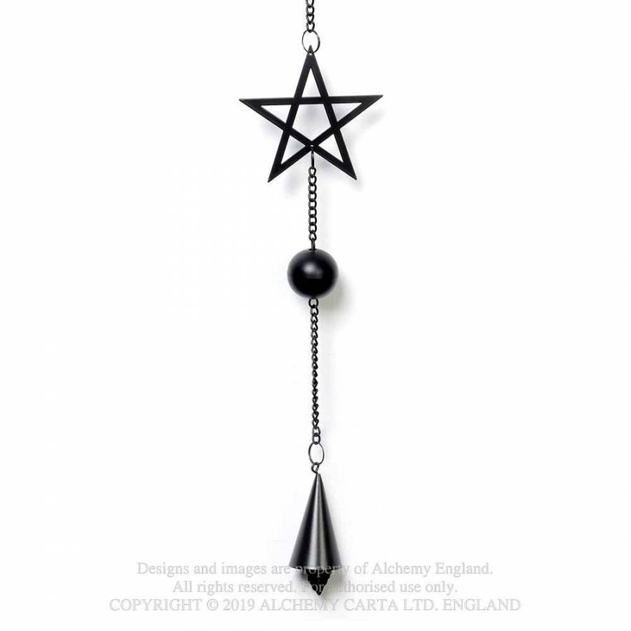 Alchemy Gothic Pentagram Hanging Decoration - Image 3