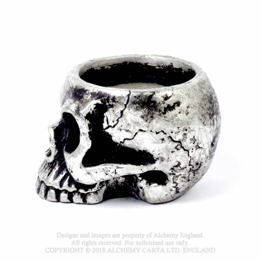 Alchemy Gothic Skull Tealight Holder – Bild 4
