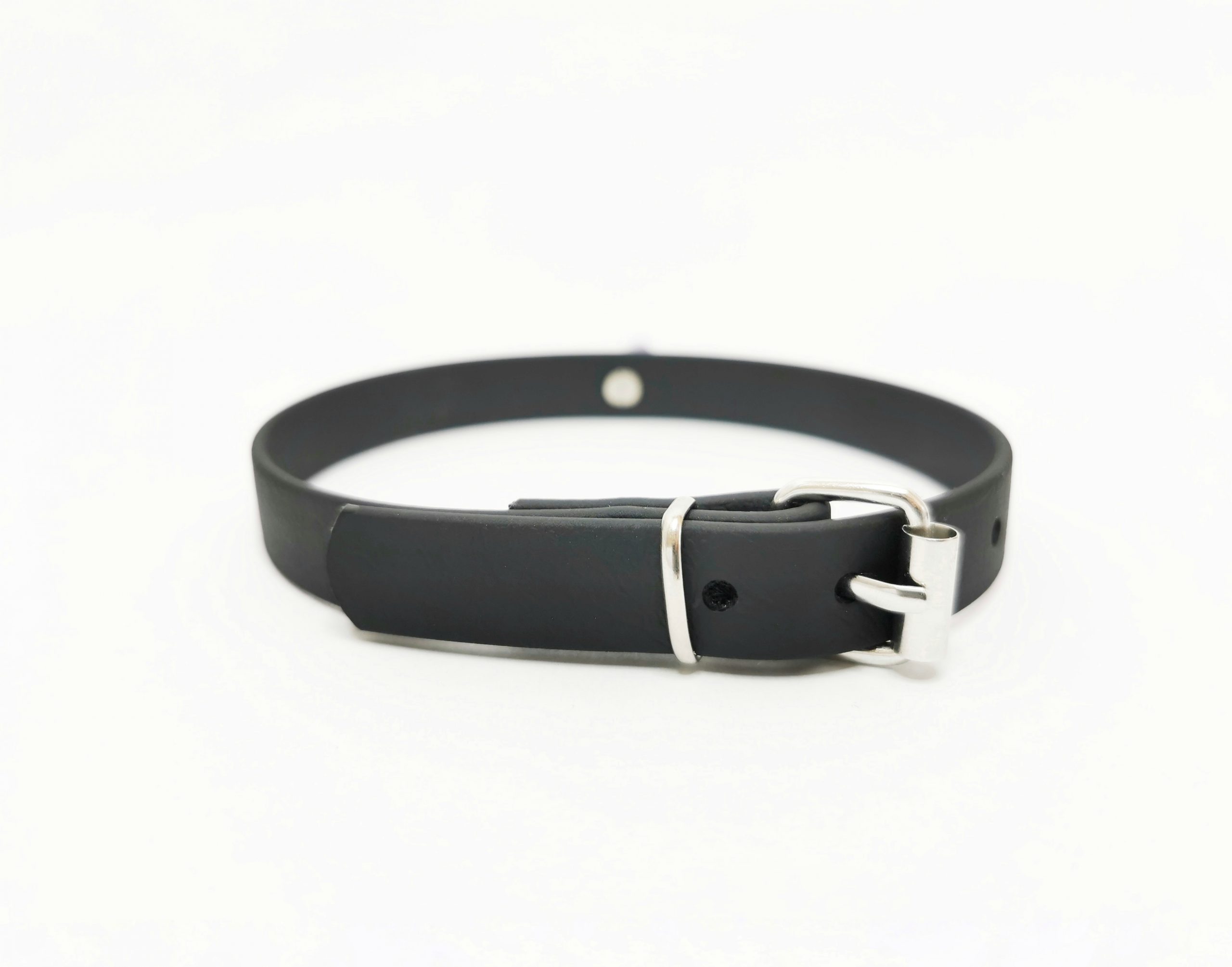 Sacred Sins Choker mit lila Crystal Anhänger – Bild 3