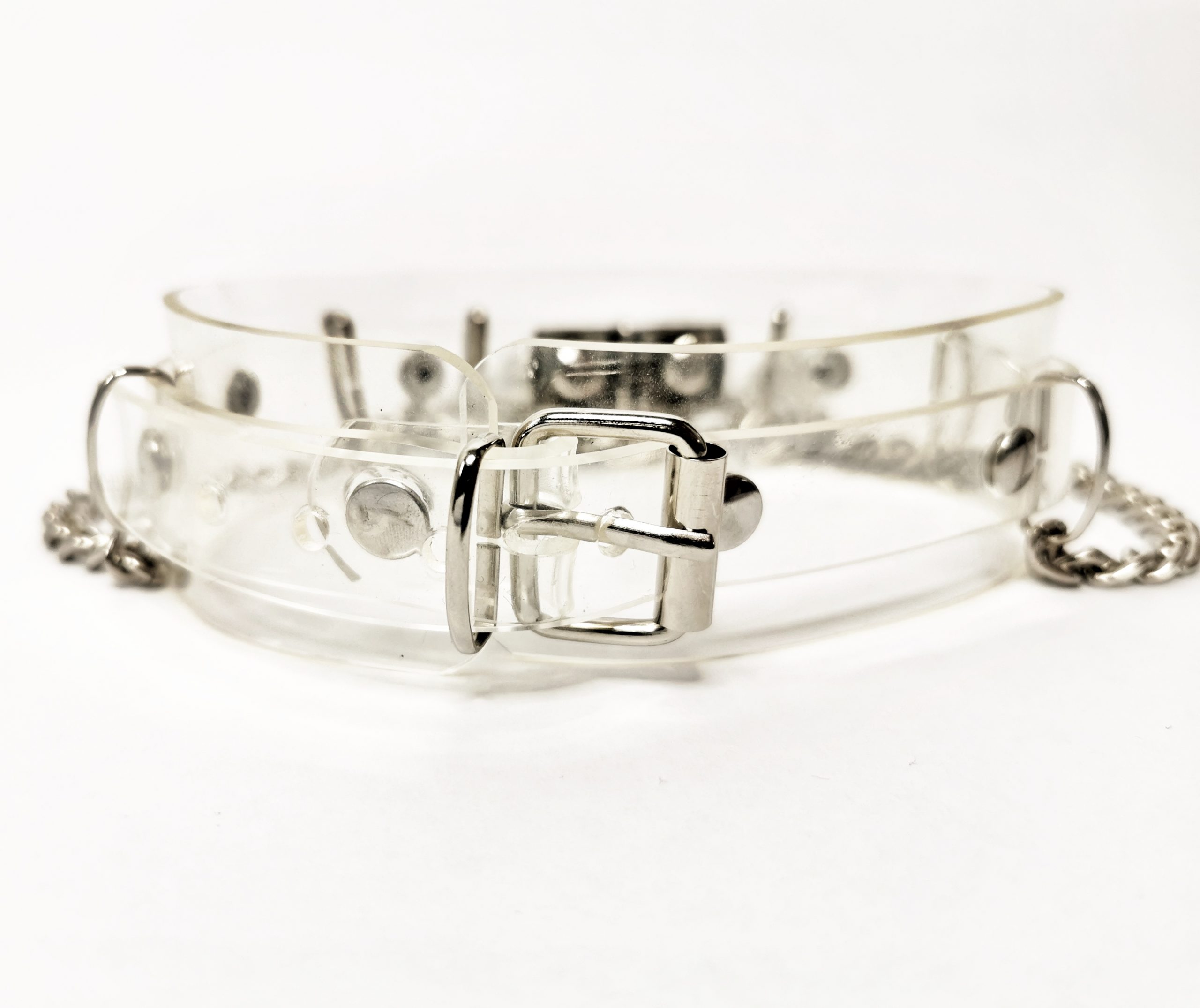 Sacred Sins Choker mit Kristallanhängern und Ketten – Bild 2