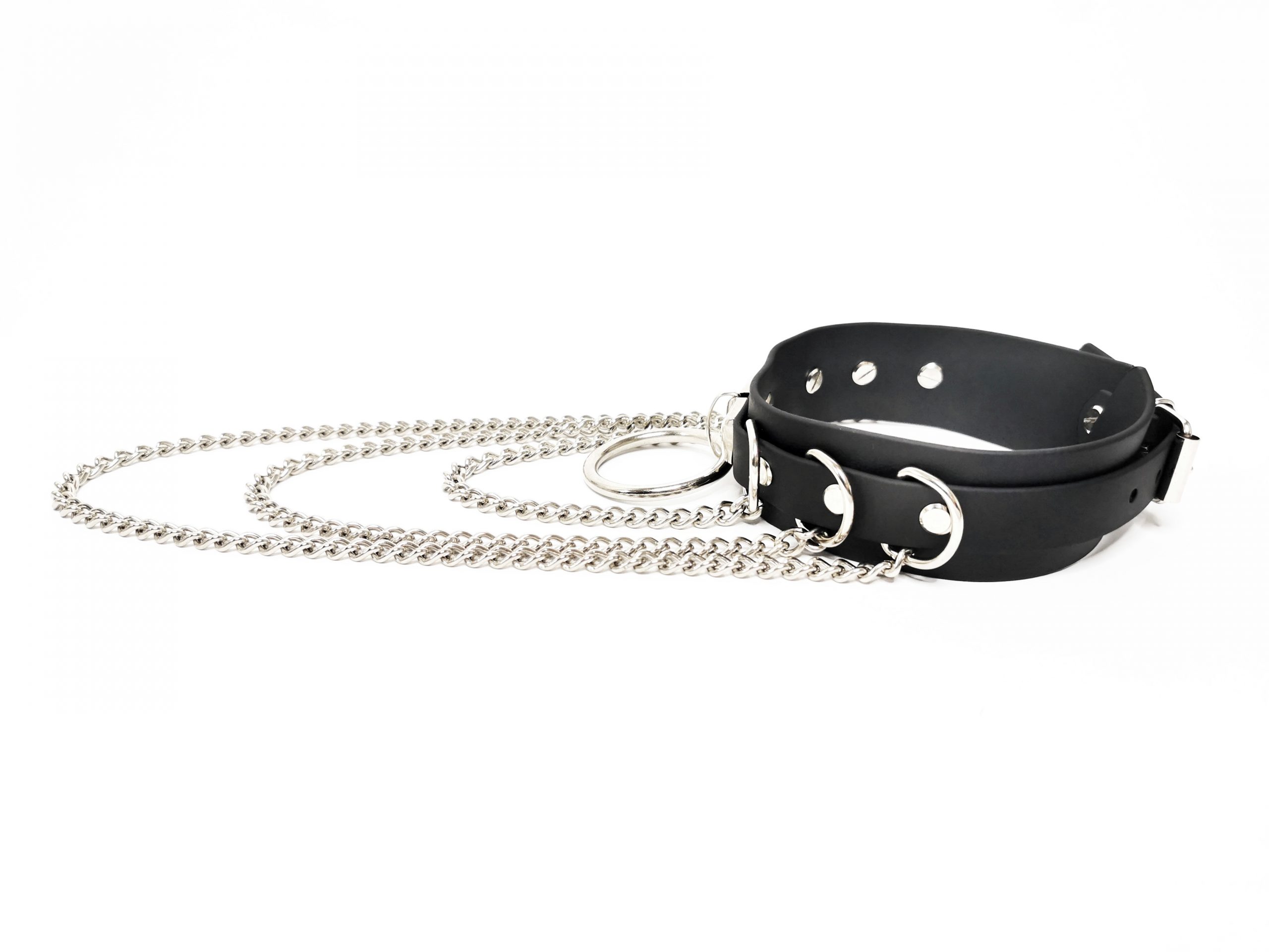 Sacred Sins Choker mit Ketten und O-Ring – Bild 3
