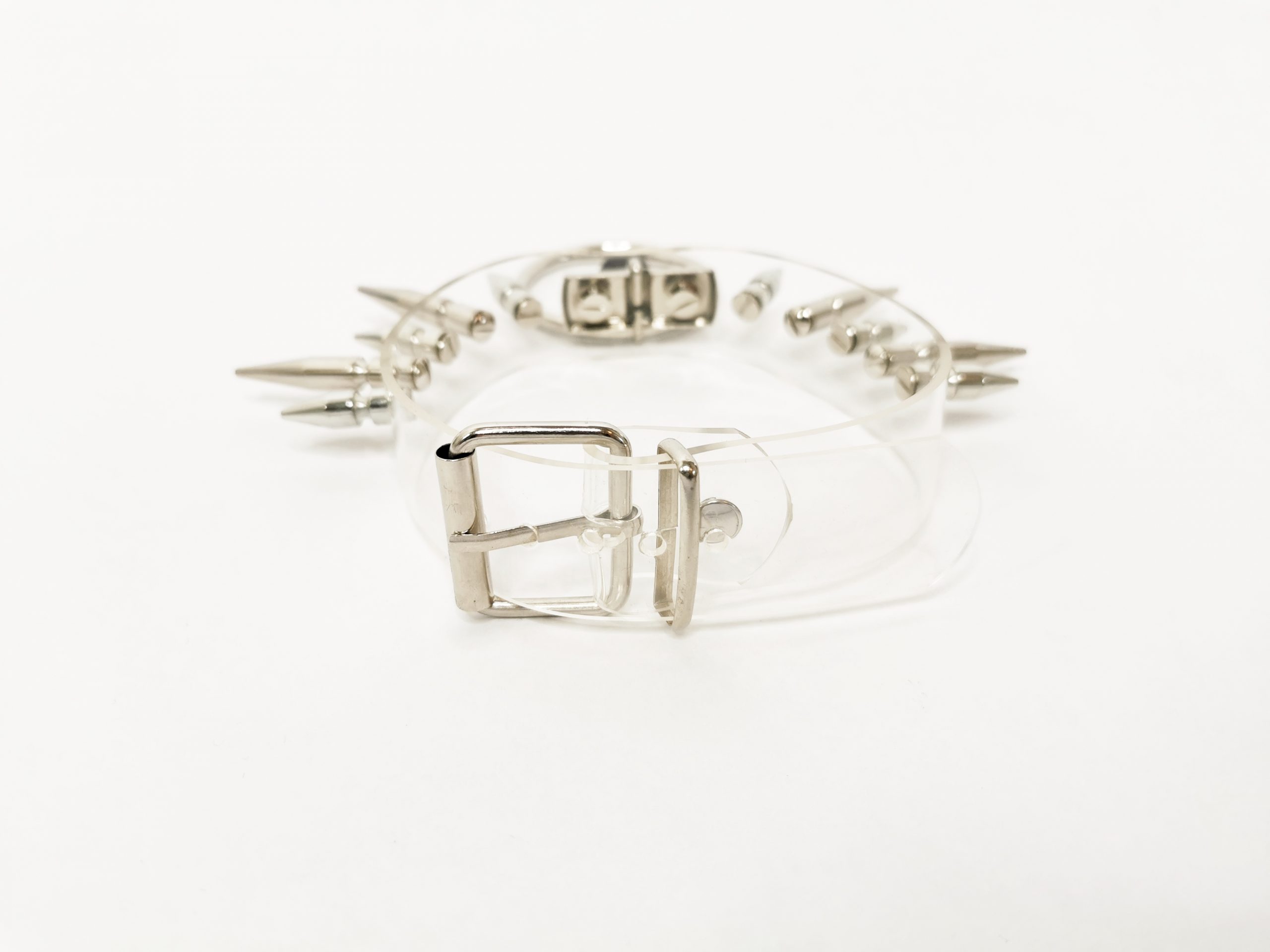 Sacred Sins Choker mit Amethyst und Nieten – Bild 4