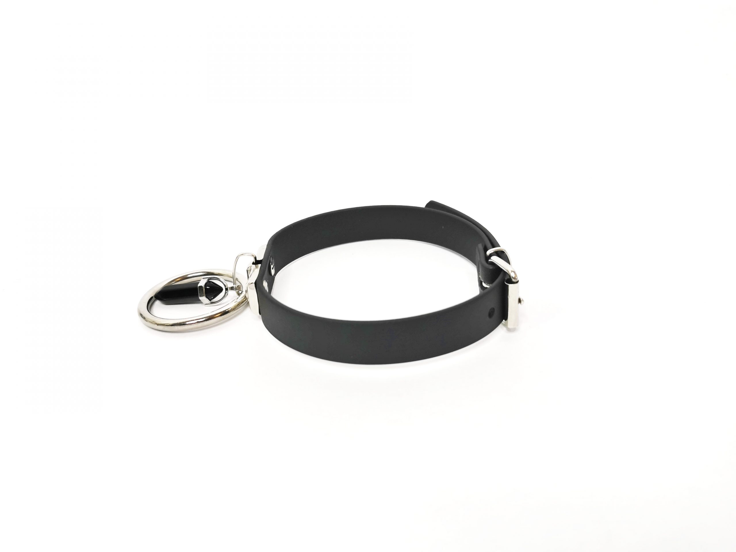 Sacred Sins Choker mit schwarzem Stein – Bild 2