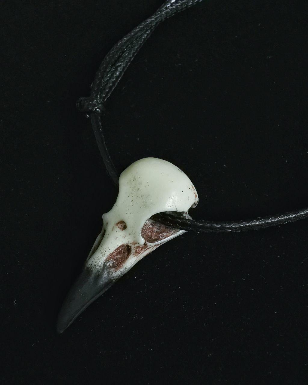 Mystery Creation Armband Rabenschädel schwarz – Bild 2