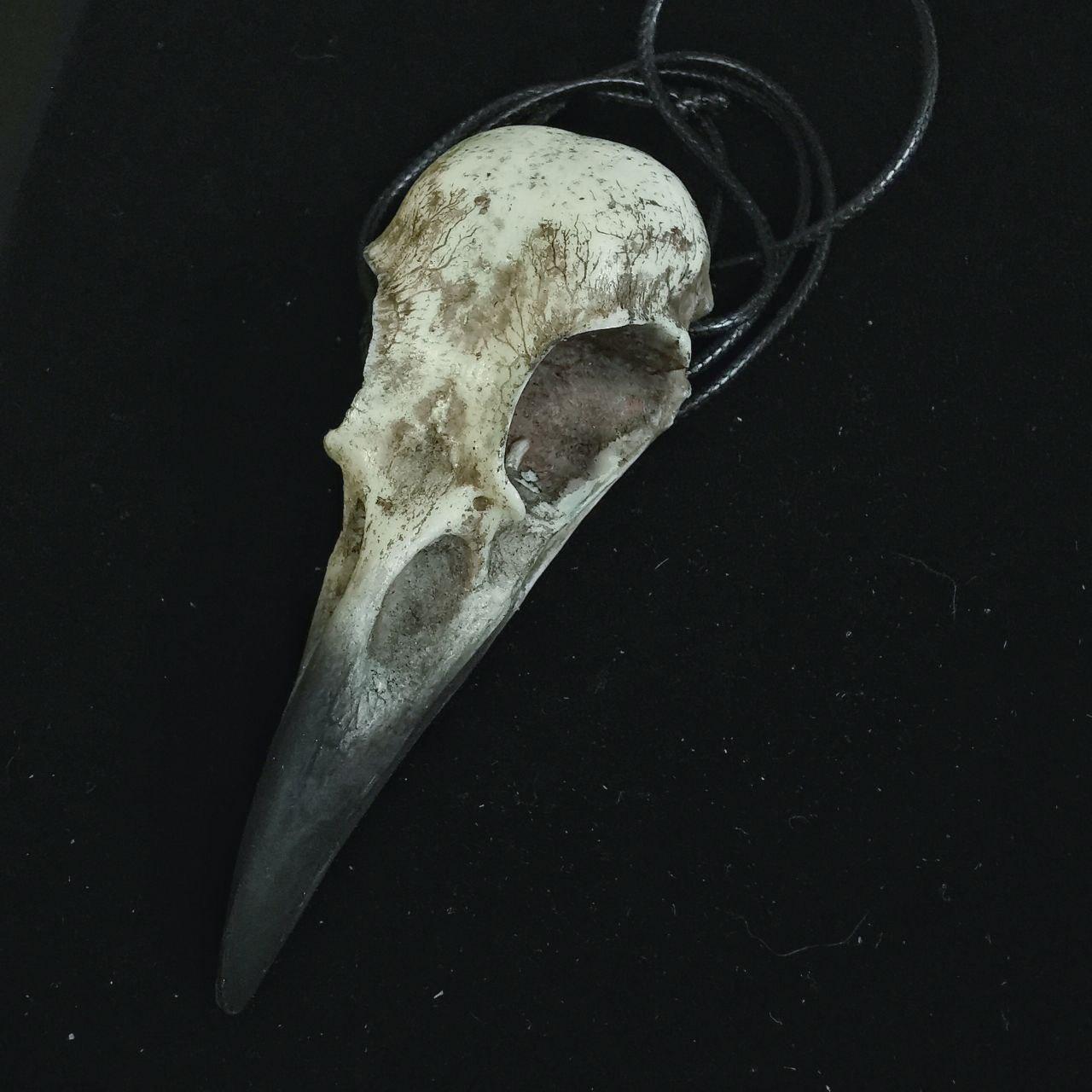 Mystery Creation Kette großer Rabenschädel