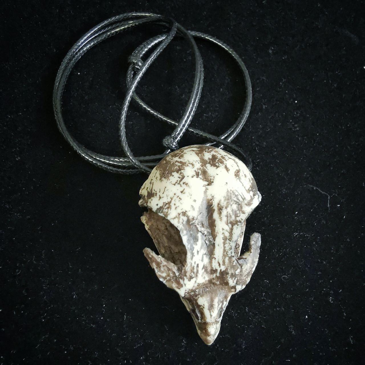 Mystery Creation Kette Spatzenschädel