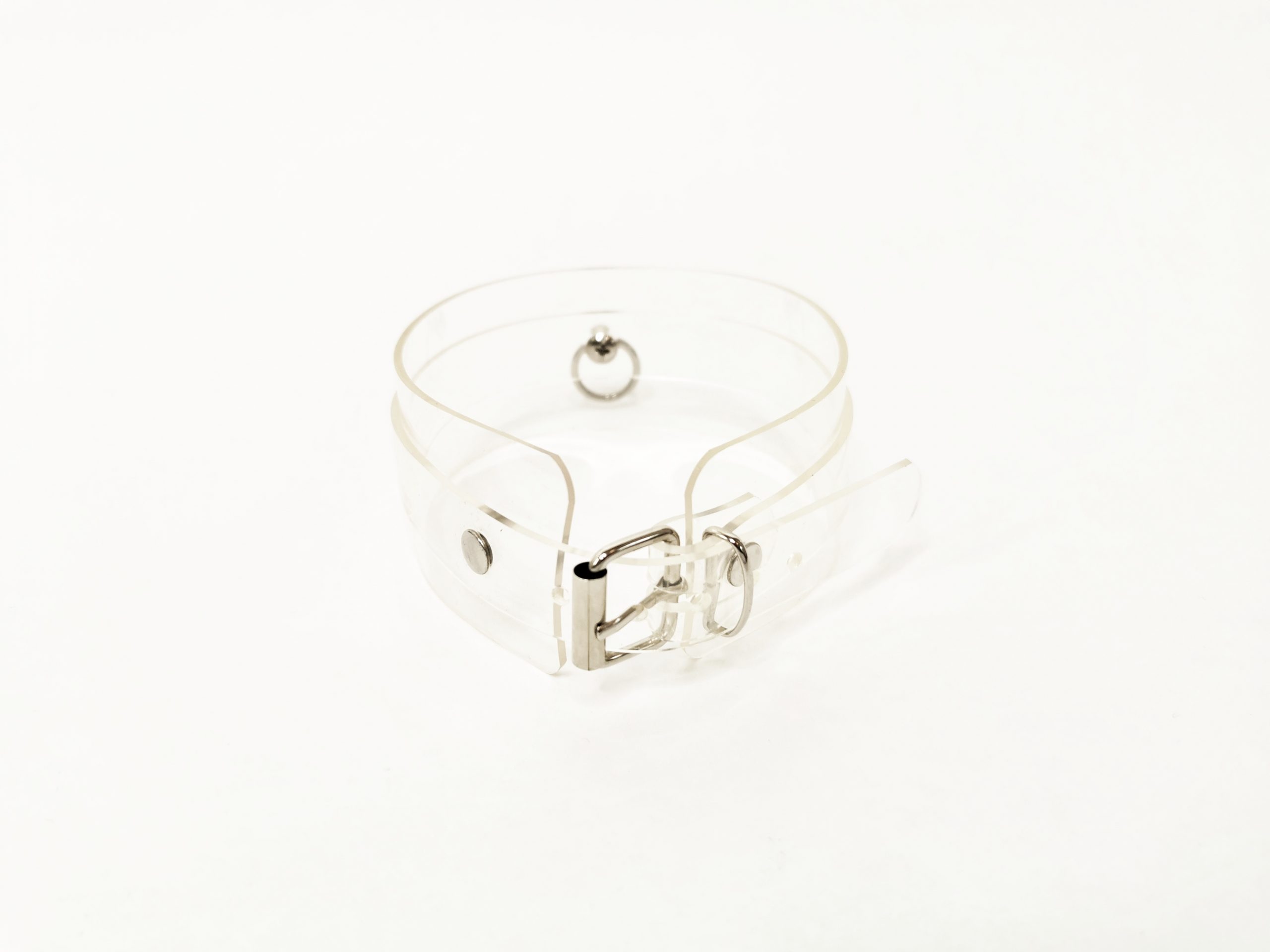 Sacred Sins breiter Choker mit kleinem O-Ring – Bild 2