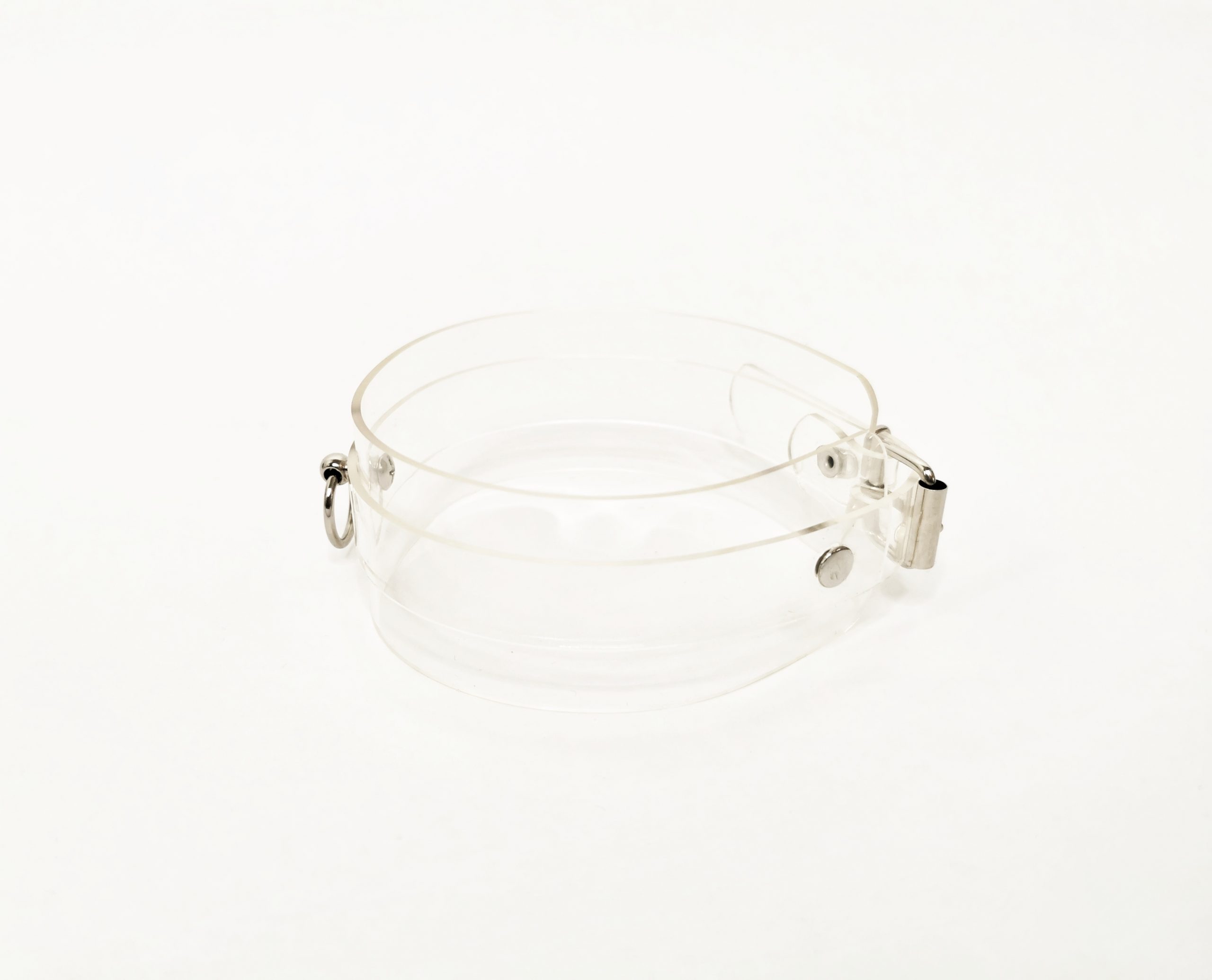 Sacred Sins breiter Choker mit kleinem O-Ring – Bild 3