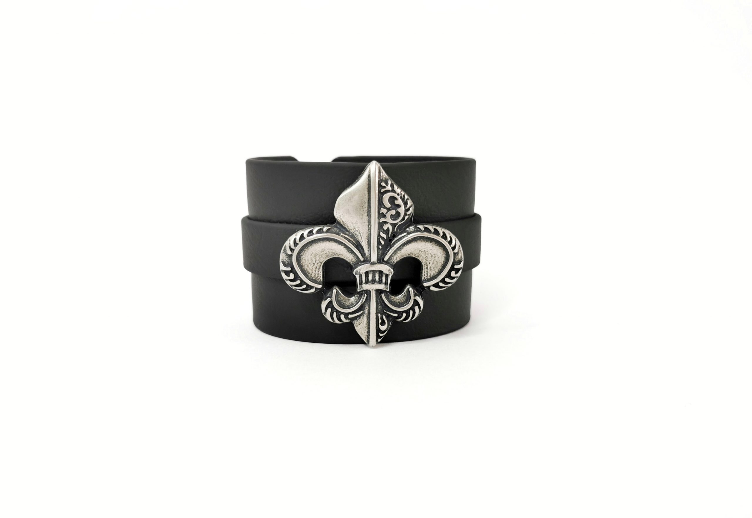 Sacred Sins Armband mit Fleur-de-Lys groß