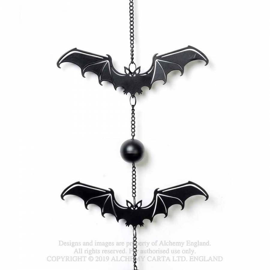 Alchemy Gothic Gothic Bat Hanging Decoration - Image 2