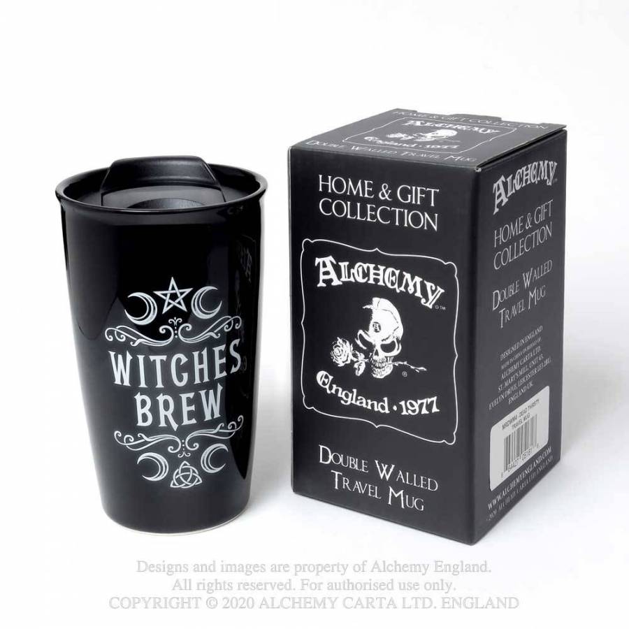 Alchemy Gothic Witches Brew Travel Mug