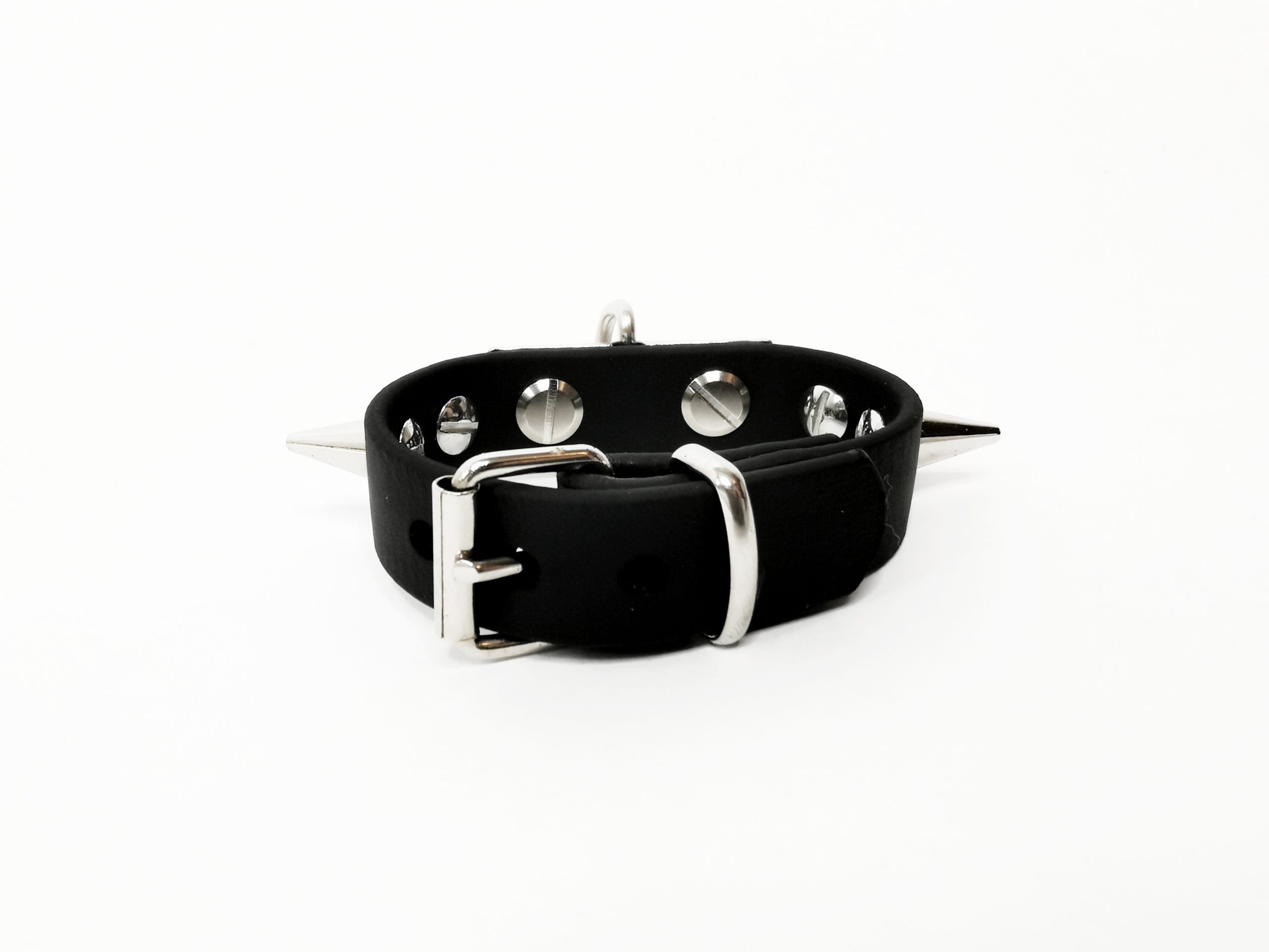 Sacred Sins Armband mit O-Ring und Spikes - Image 3