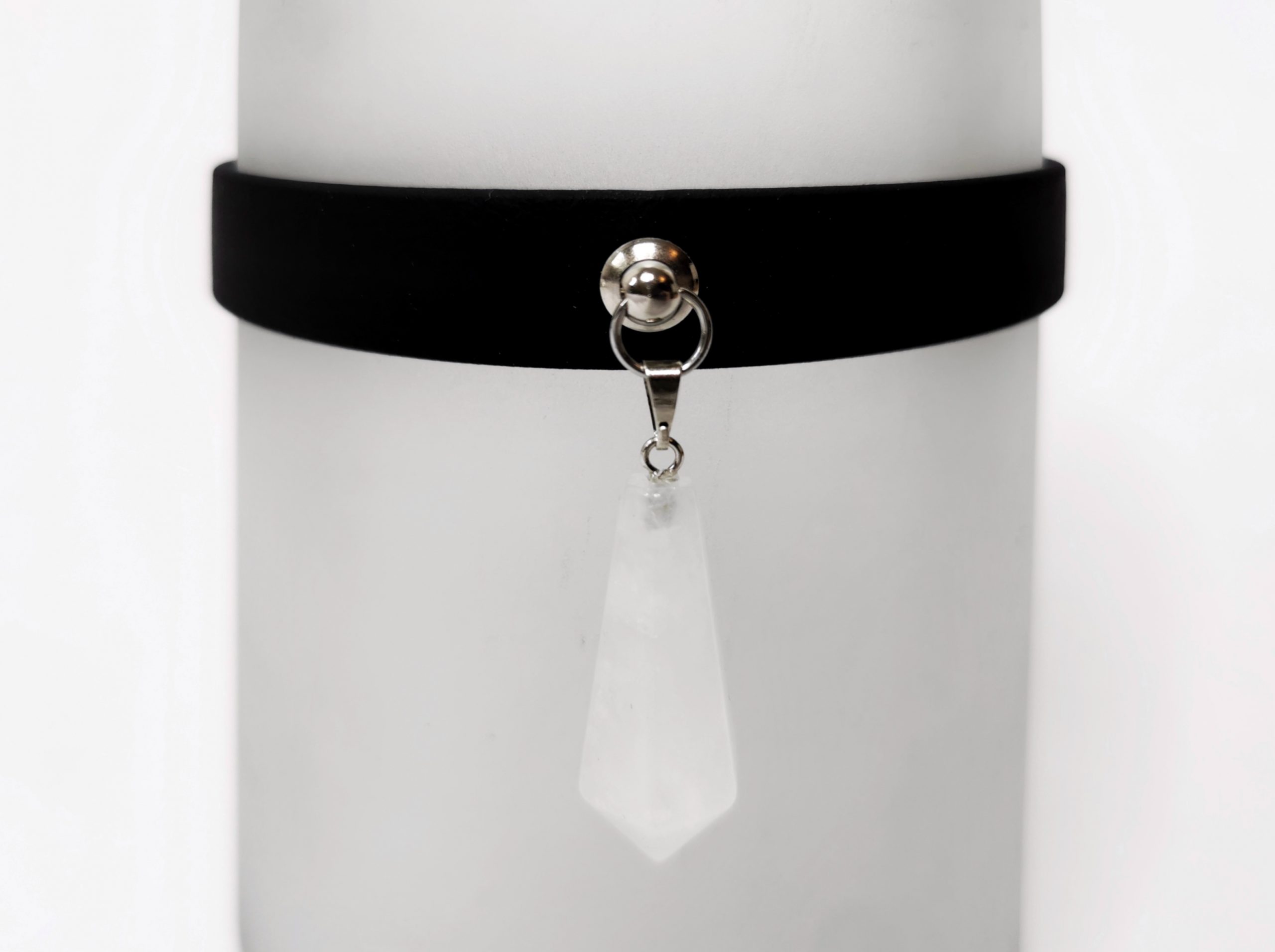 Sacred Sins Choker mit Bergkristall