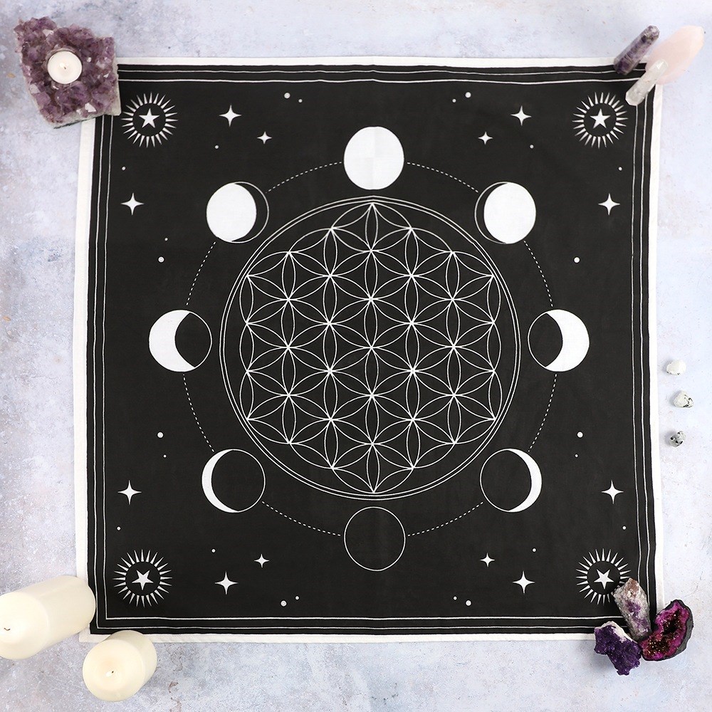 Spirit of Equinox Moon Phase Altar Cloth