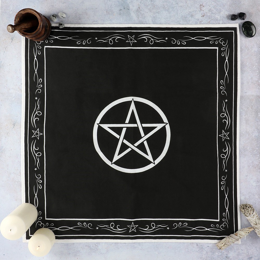 Spirit of Equinox Pentagram Altar Cloth
