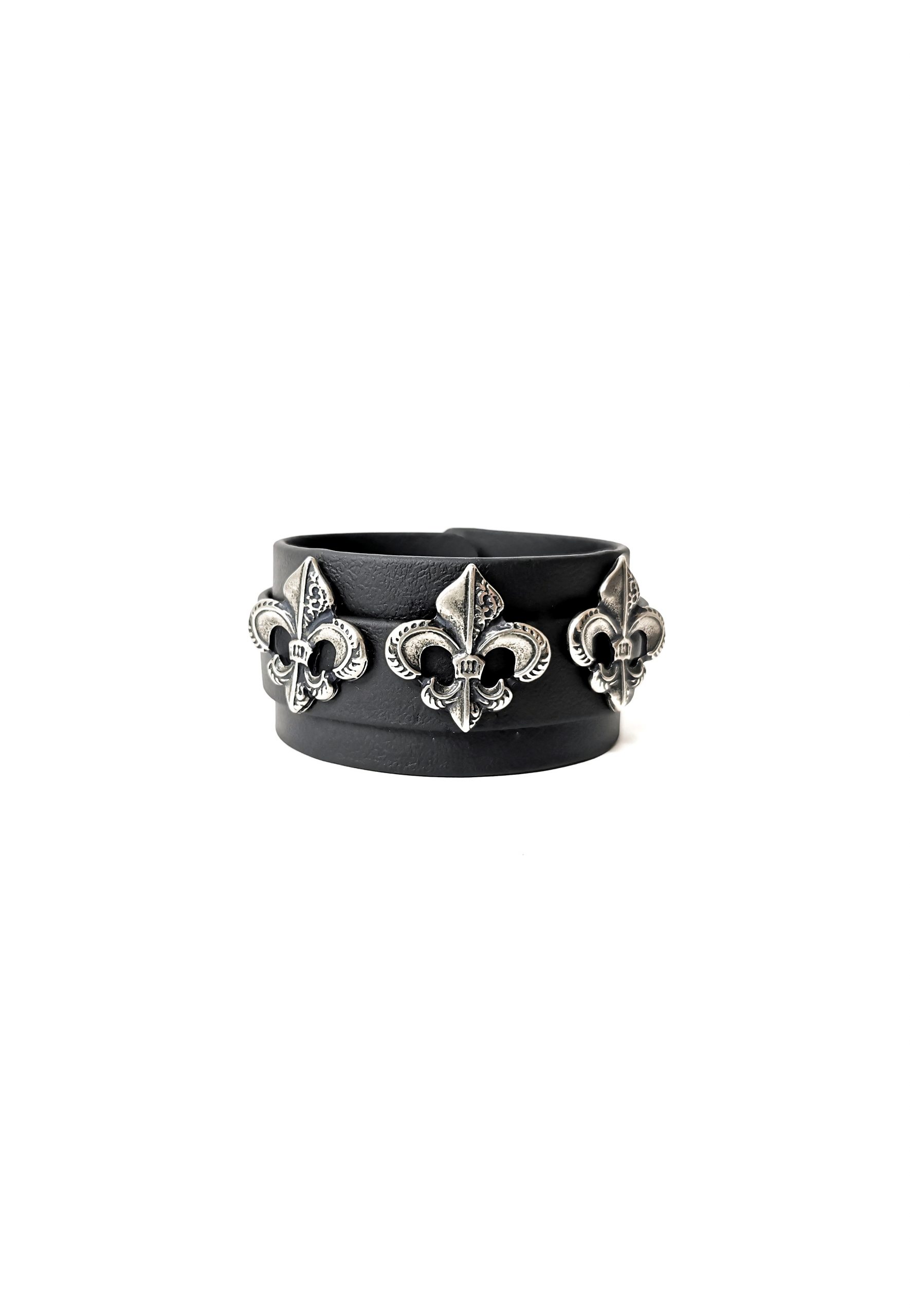 Sacred Sins Armband mit 3 Fleur-de-Lys