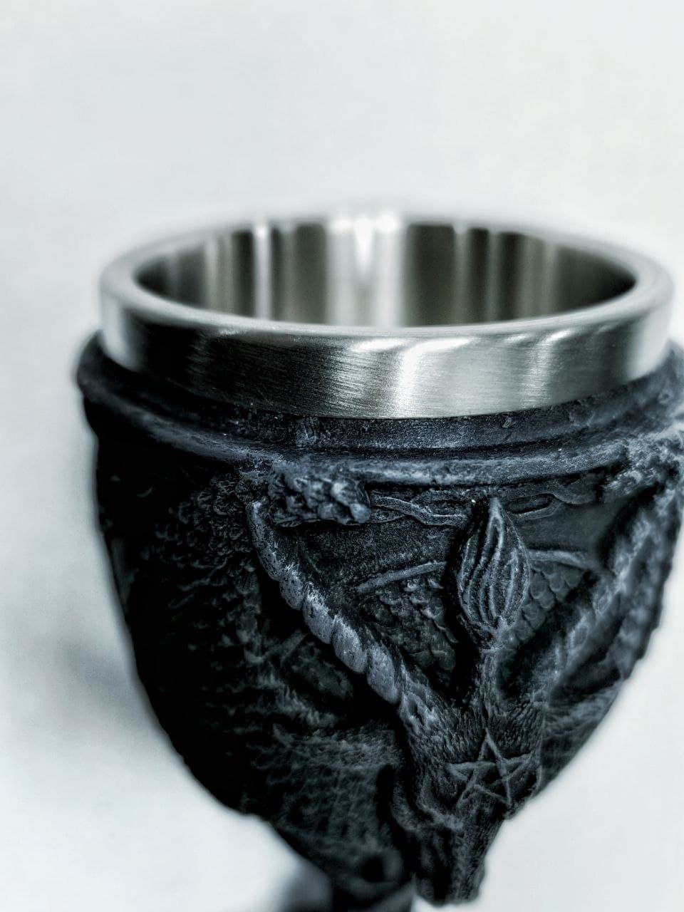 Kelch mit Baphomet – Bild 4