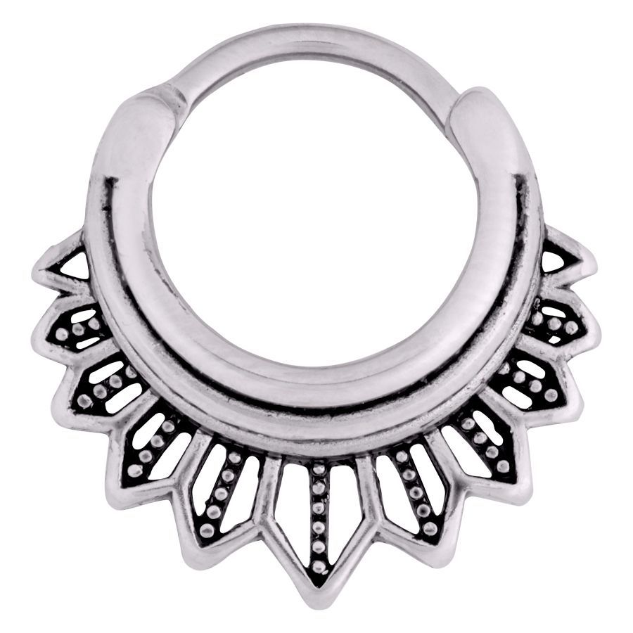 Wildcat Tigerlily Septum Clicker silber