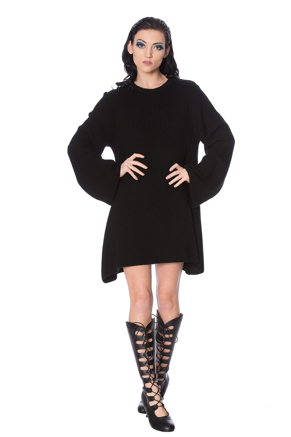 Banned Black Magma Dress – Bild 2