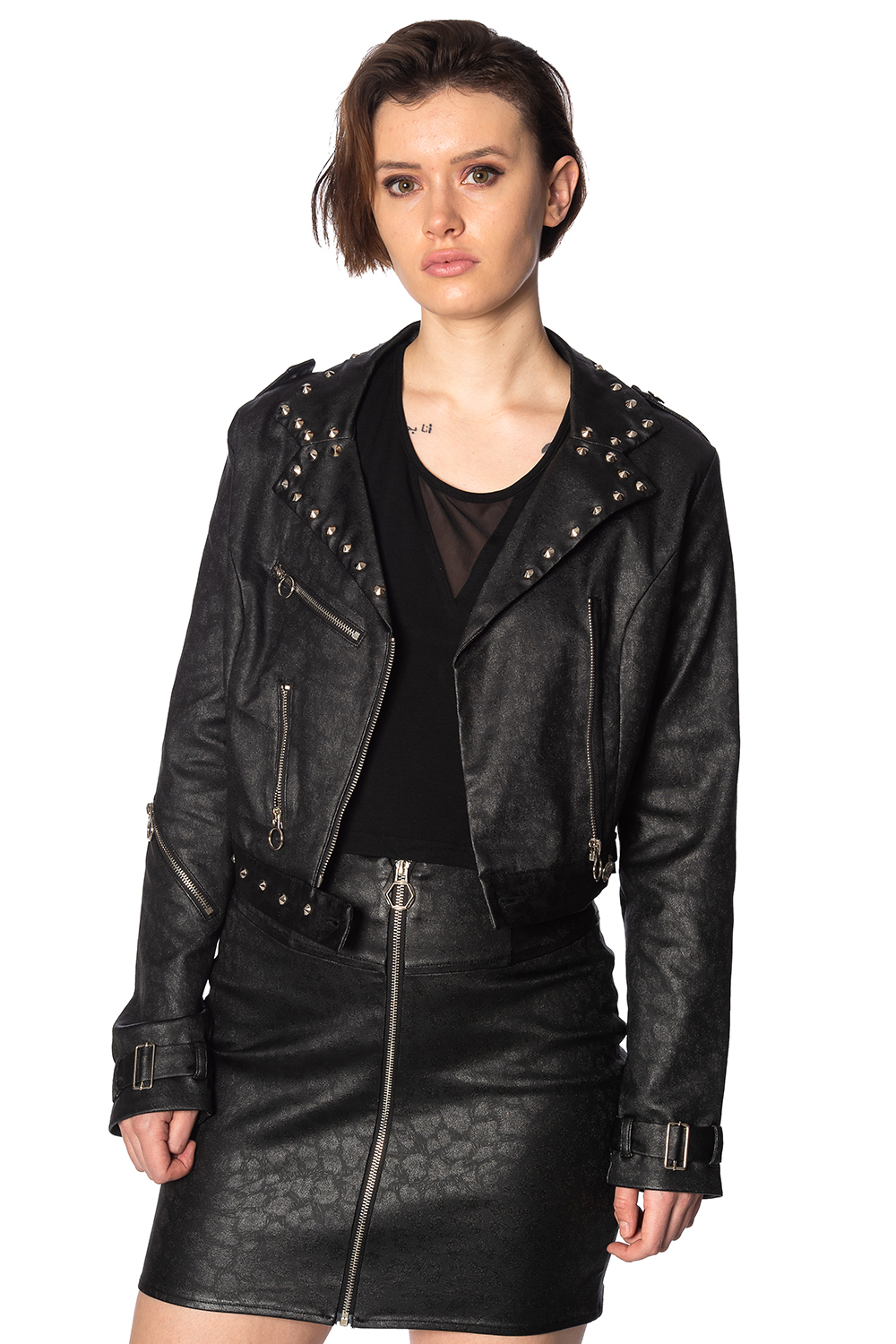 Banned Glam Goth Jacket