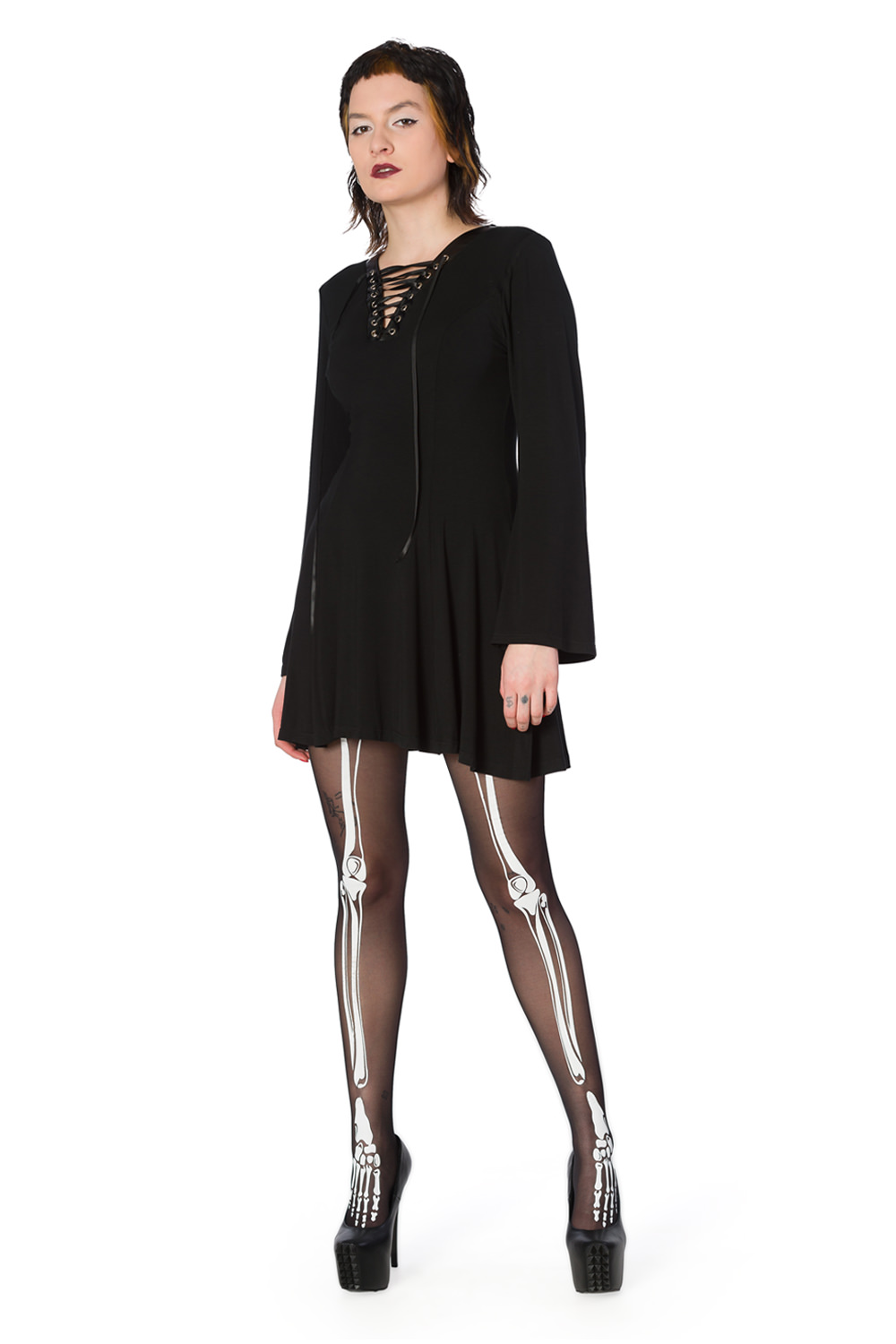 Banned Tied Up Dress – Bild 4