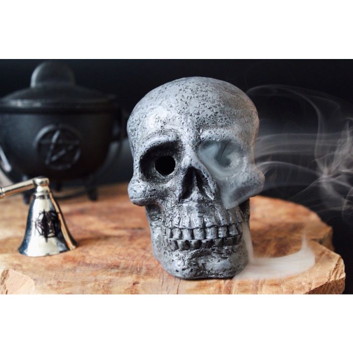 Skull Incense Cone Holder