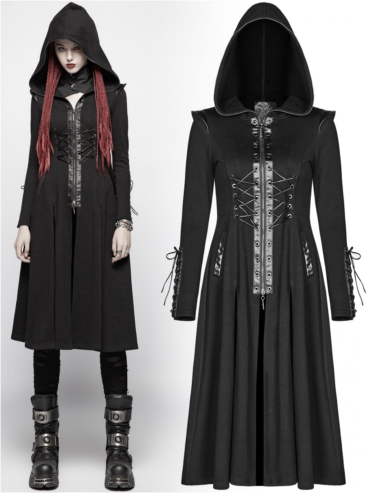 Punk Rave Alien Nation Coat