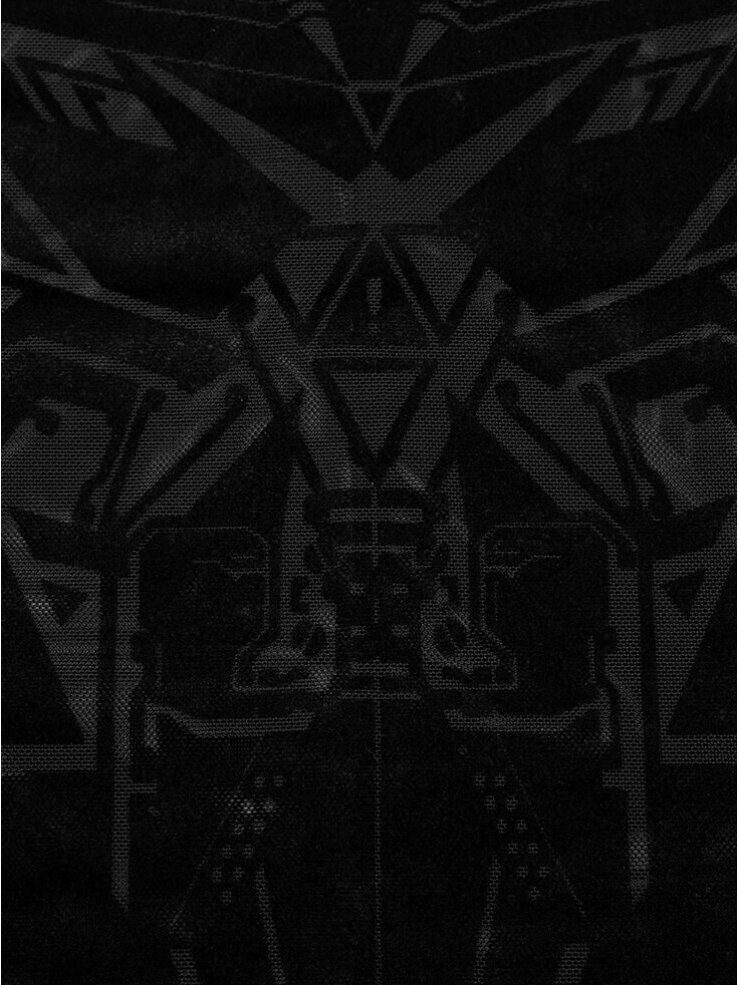 Punk Rave Cyber Goth Mesh Top – Bild 5