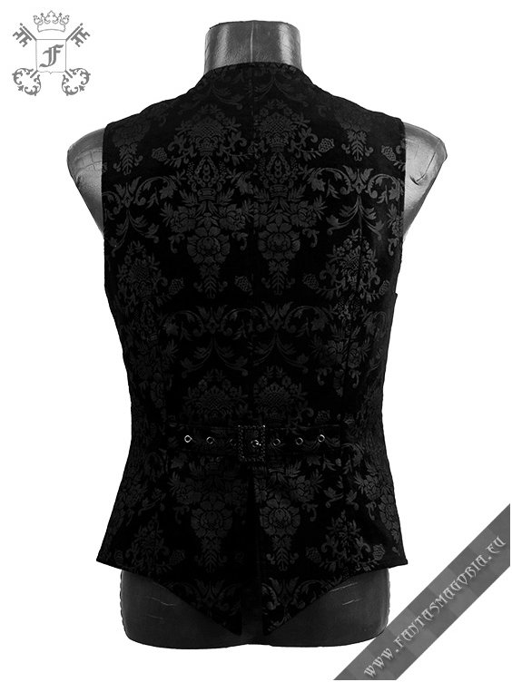 Punk Rave Damask Vest – Bild 3