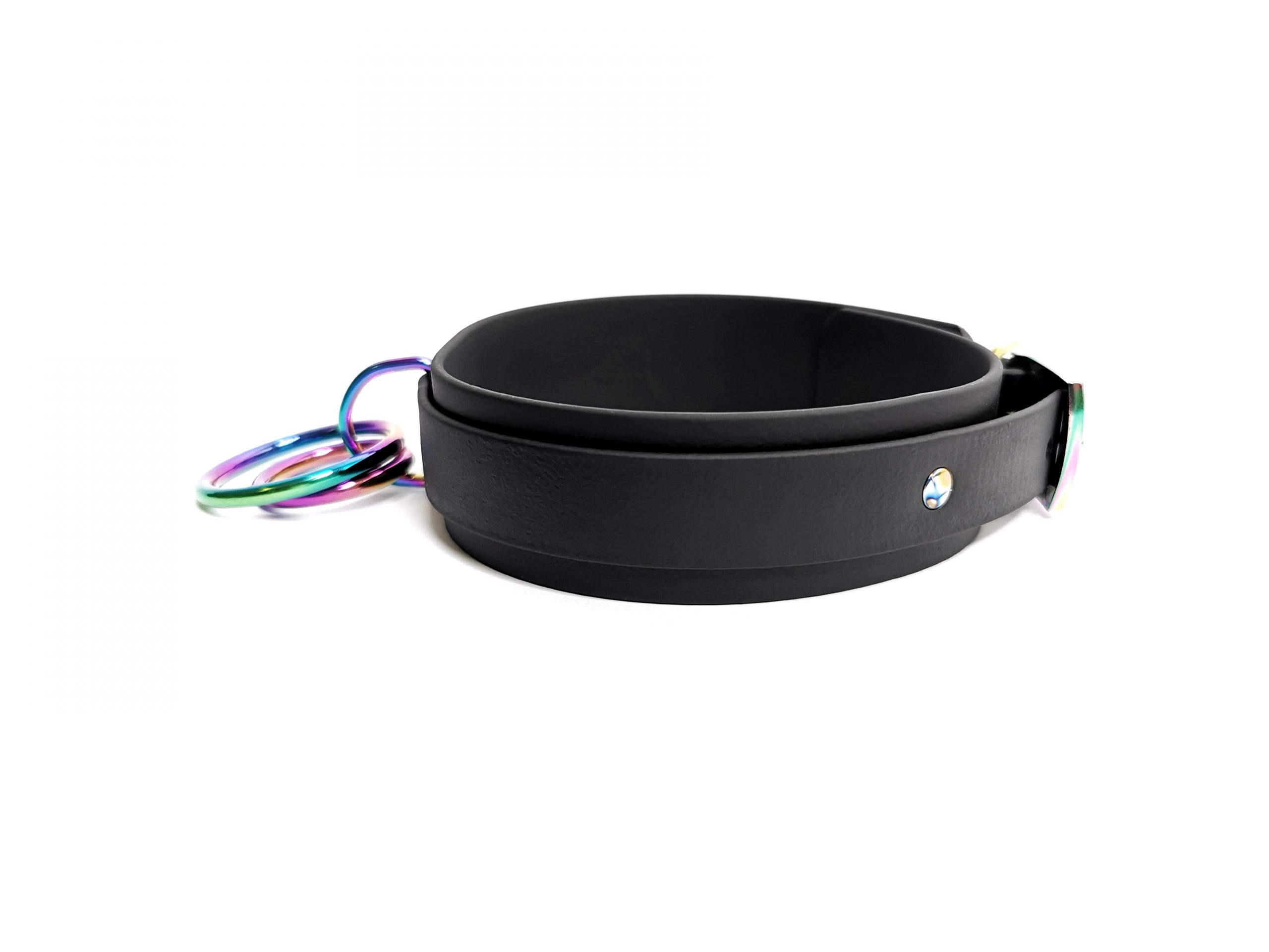 Sacred Sins Rainbow Choker mit 2 O-Ringen – Bild 3