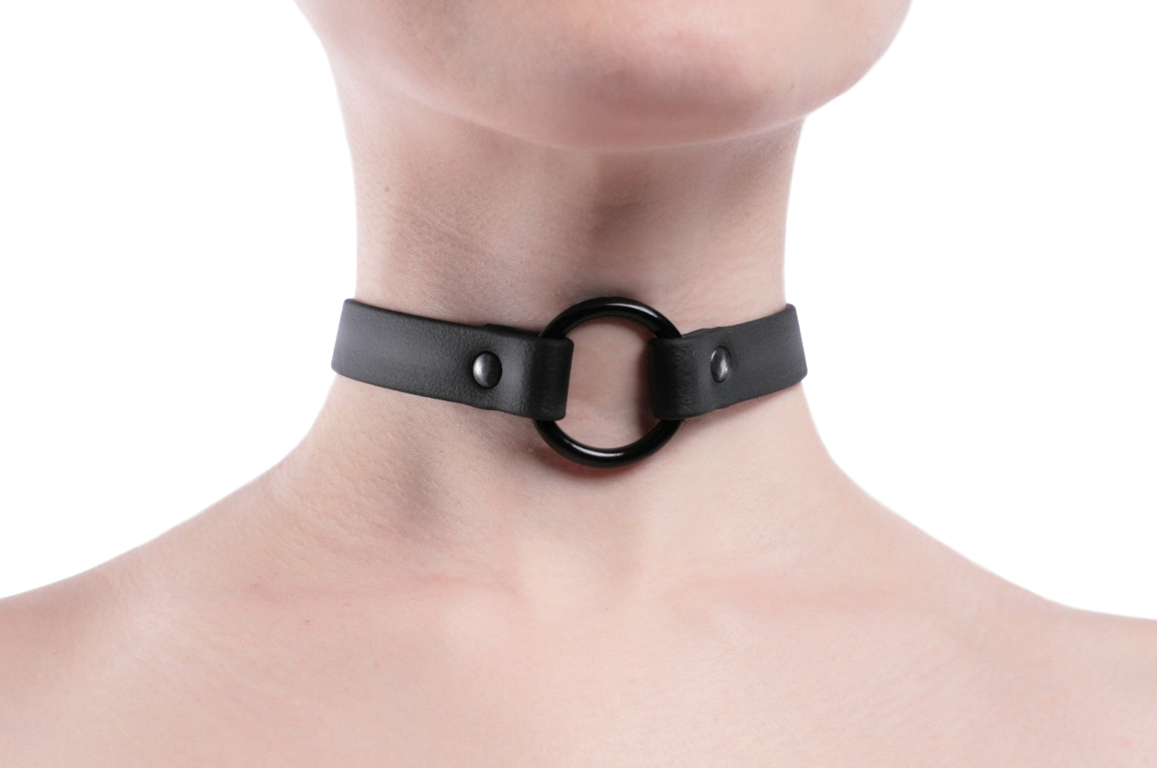 Sacred Sins All Black Everything Fenix Choker schmal