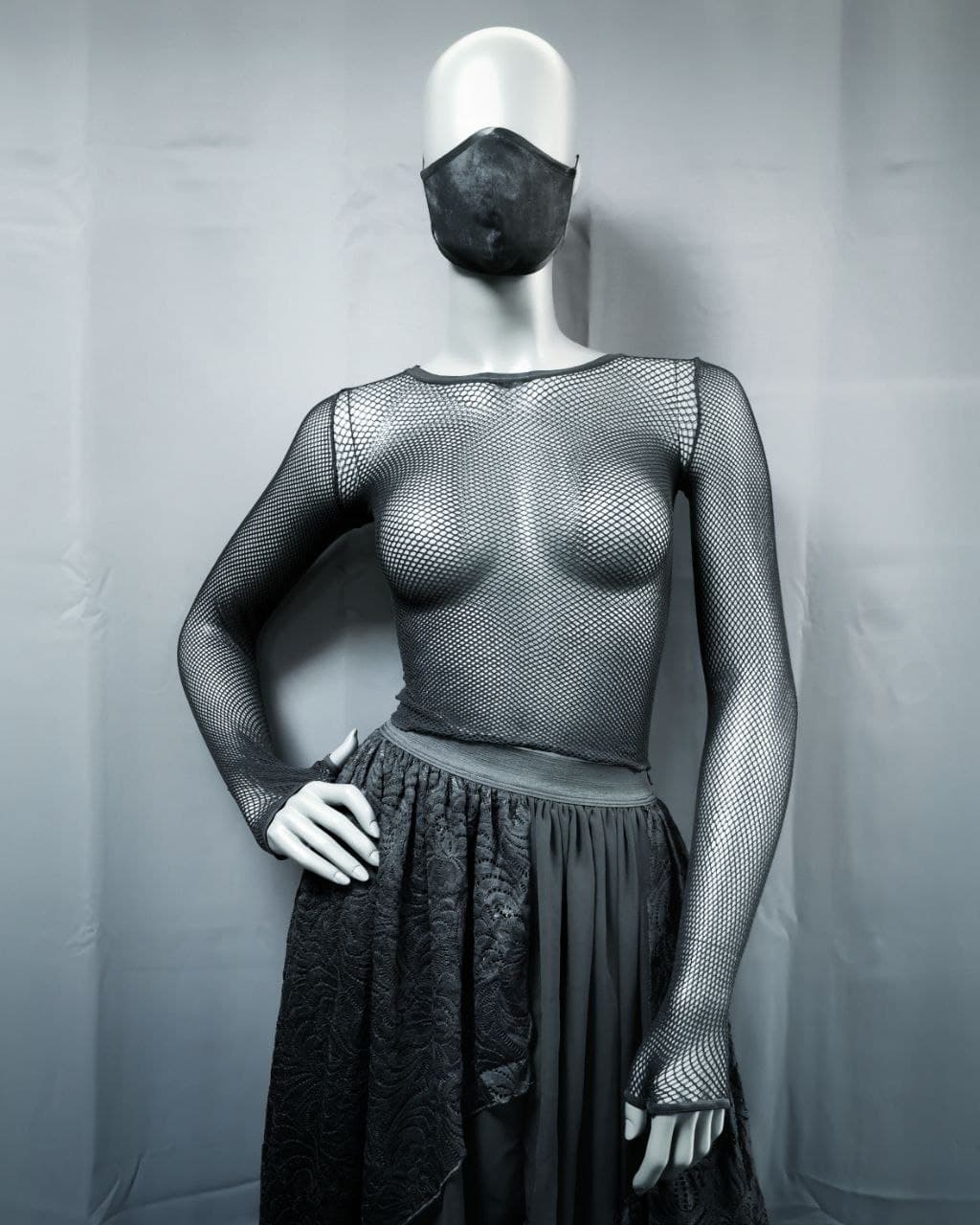 Leg Avenue Fishnet Crop – Bild 3