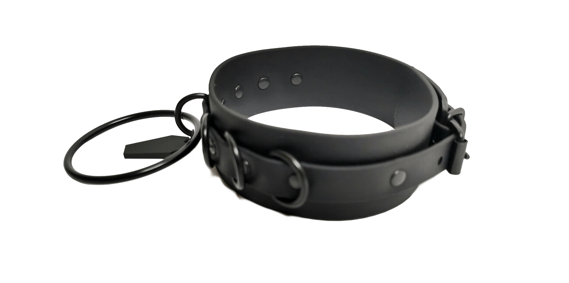 Sacred Sins All Black Everything Choker mit Sarg – Bild 2