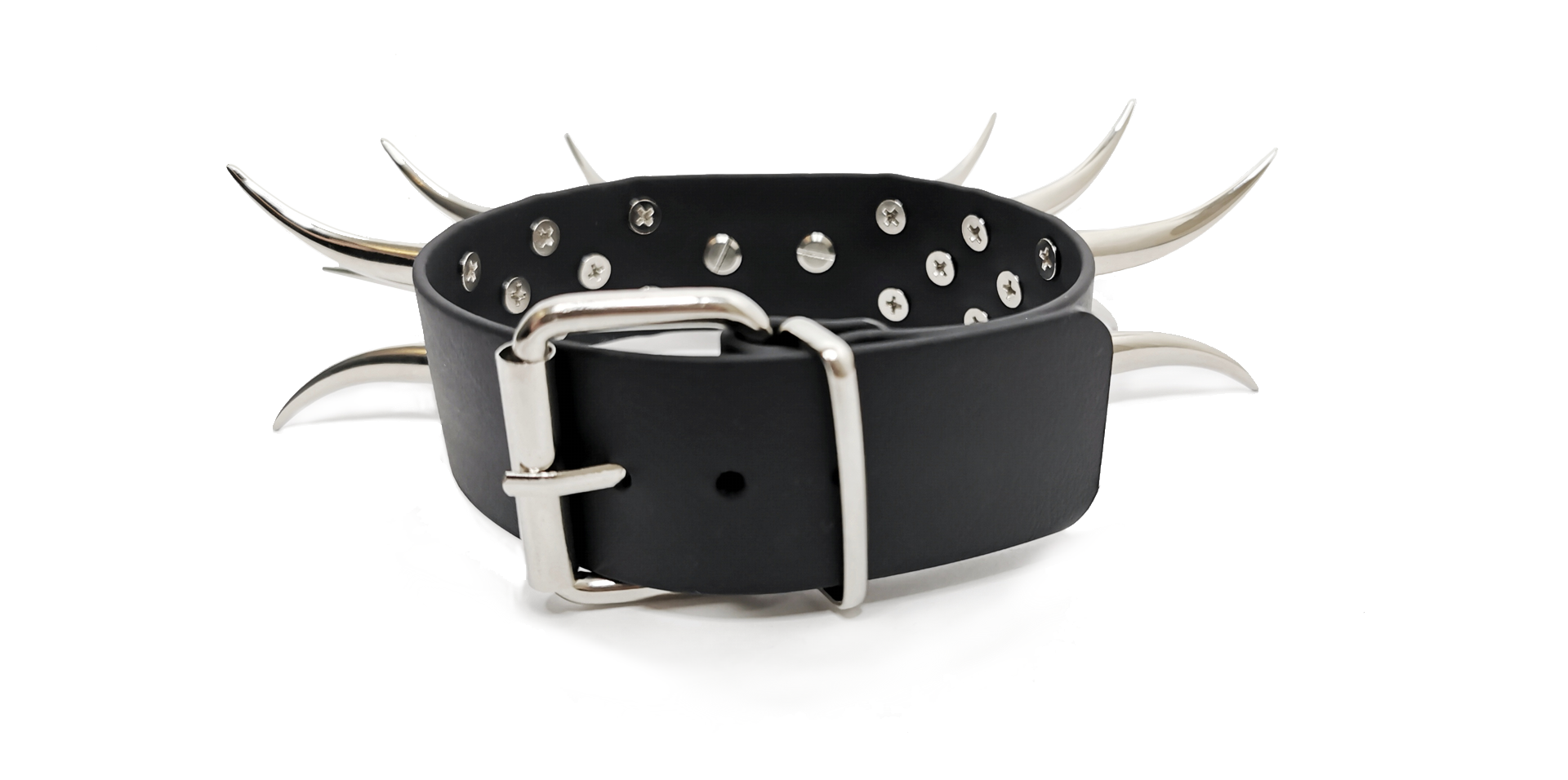 Sacred Sins Choker mit Krallennieten und Spikes – Bild 2