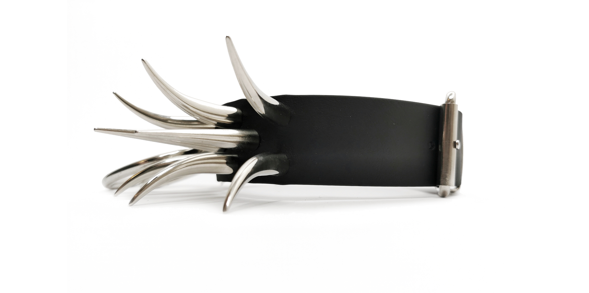 Sacred Sins Choker mit Krallennieten und Spikes – Bild 3