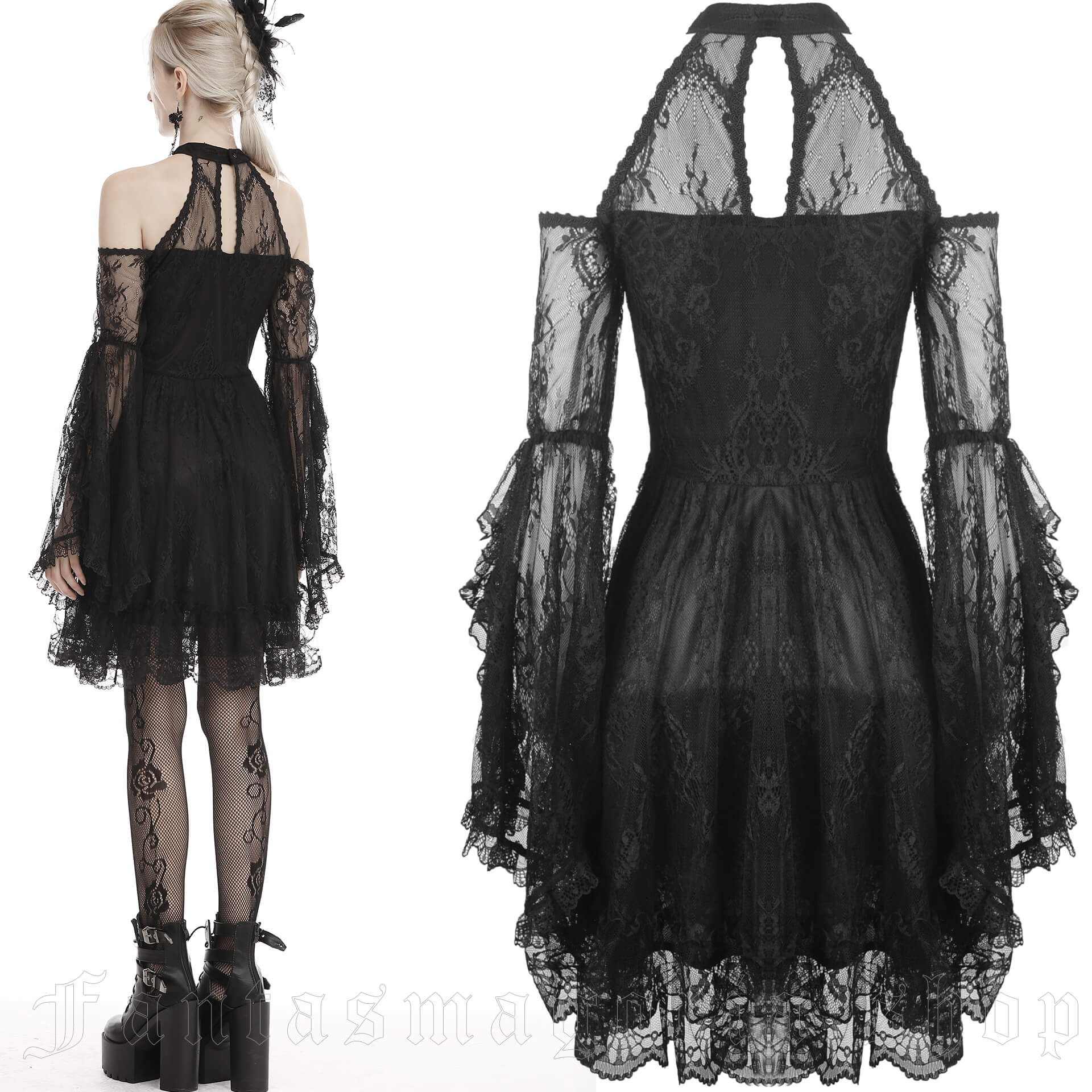 Dark In Love All The Roses Dress – Bild 2