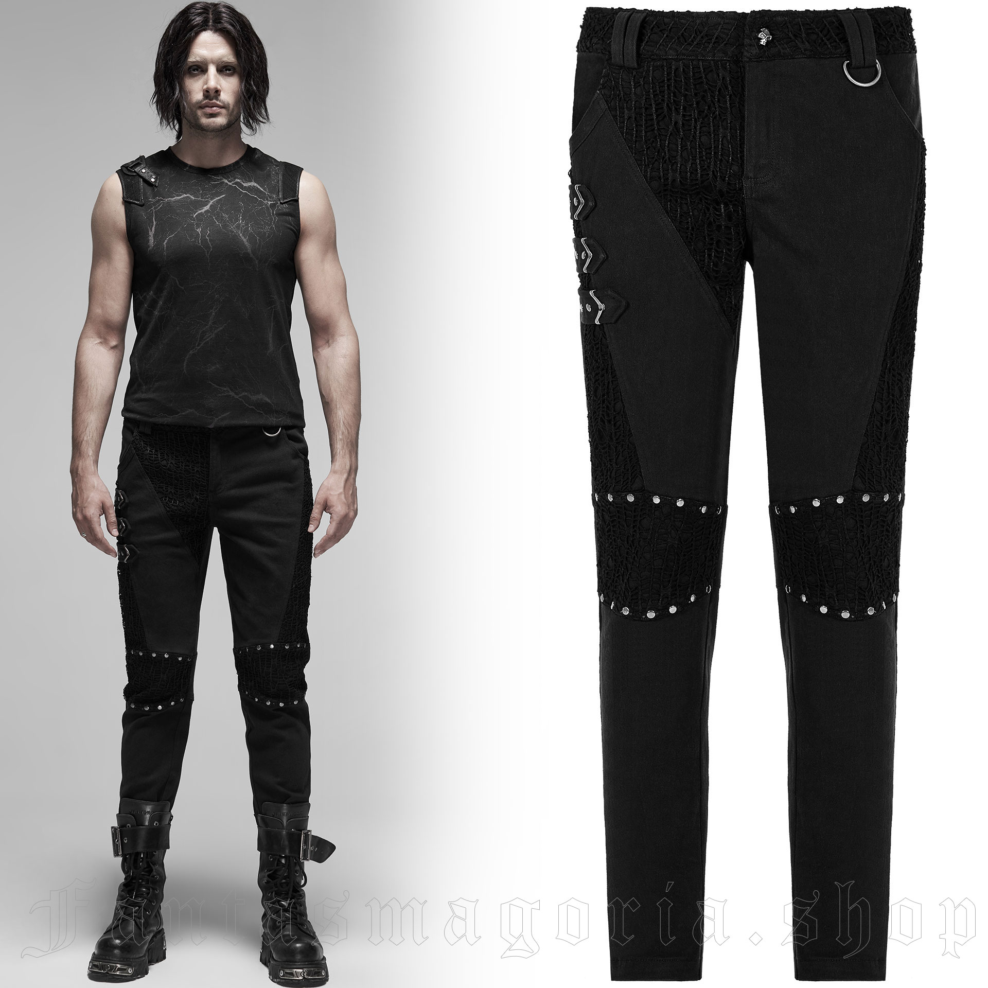 Punk Rave Terminator Trousers