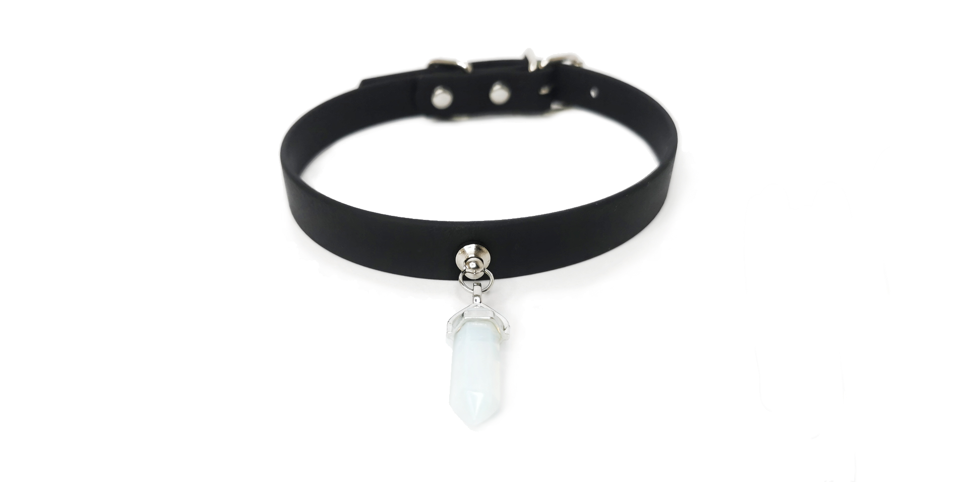Sacred Sins Choker mit Opal Crystal – Bild 2