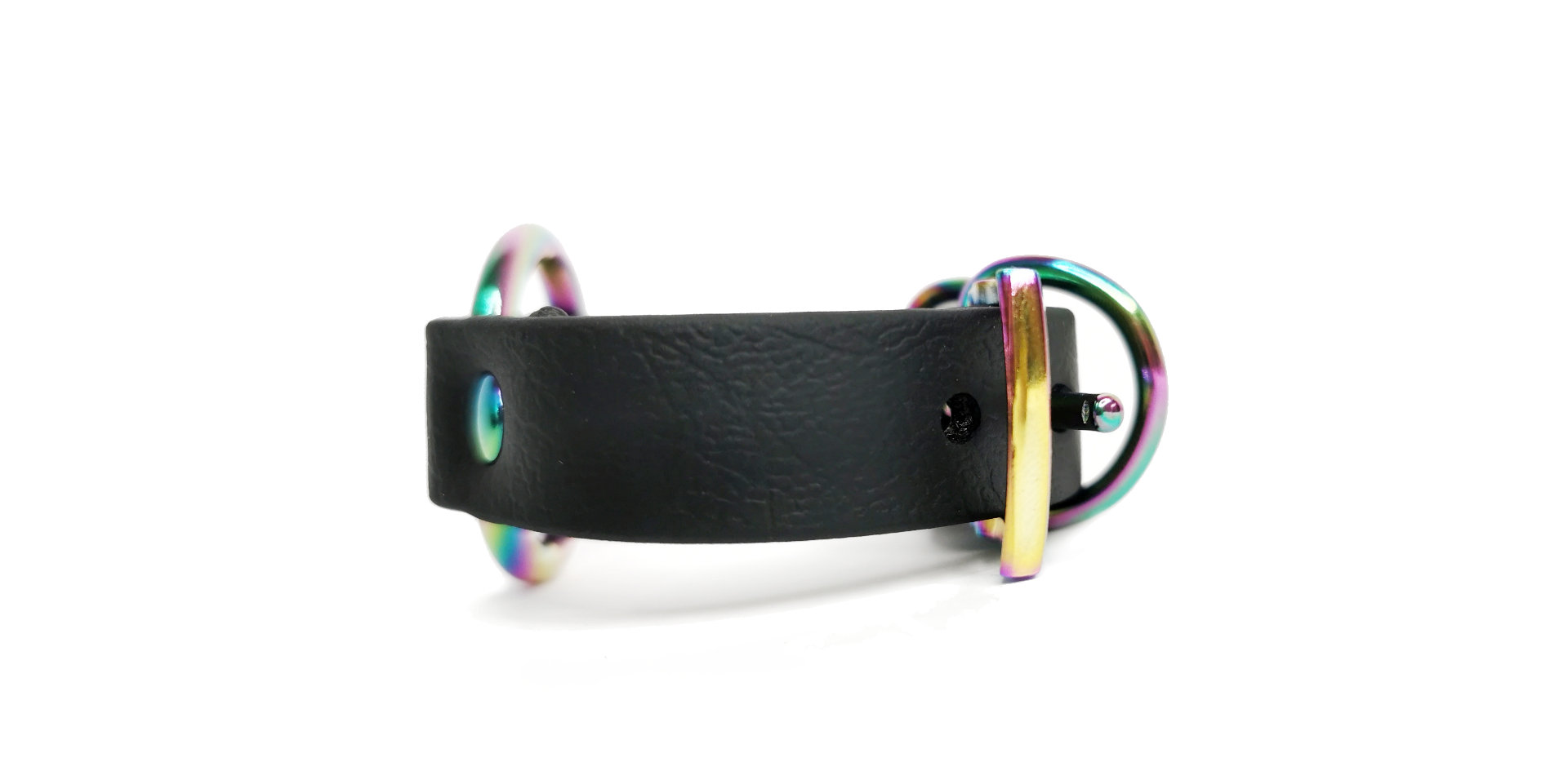 Sacred Sins Rainbow Armband mit mittigem O-Ring – Bild 3