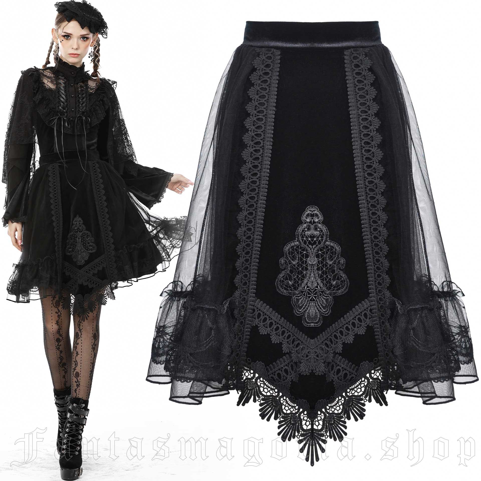 Dark In Love Fleur de Minuit Skirt