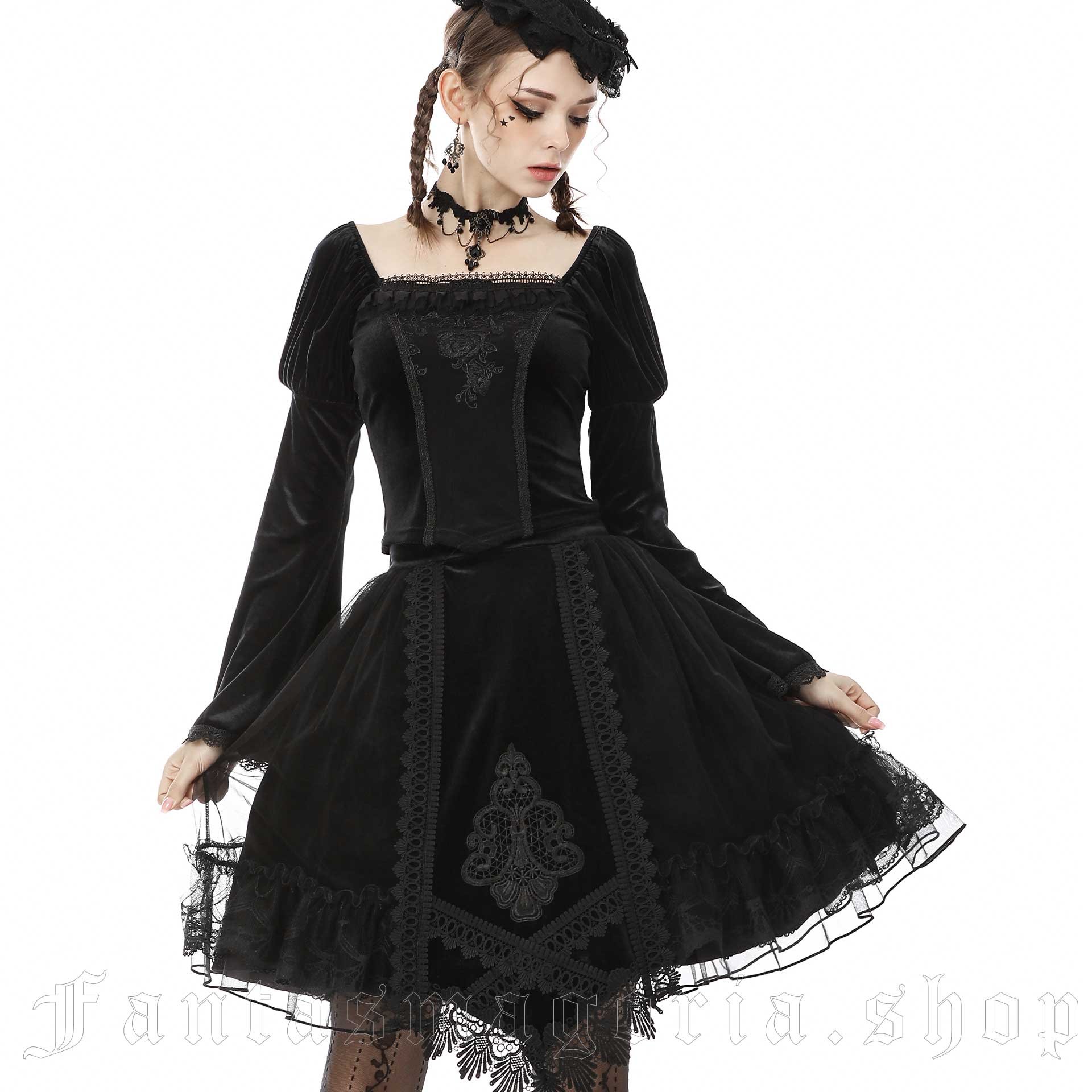 Dark In Love Fleur de Minuit Skirt – Bild 3