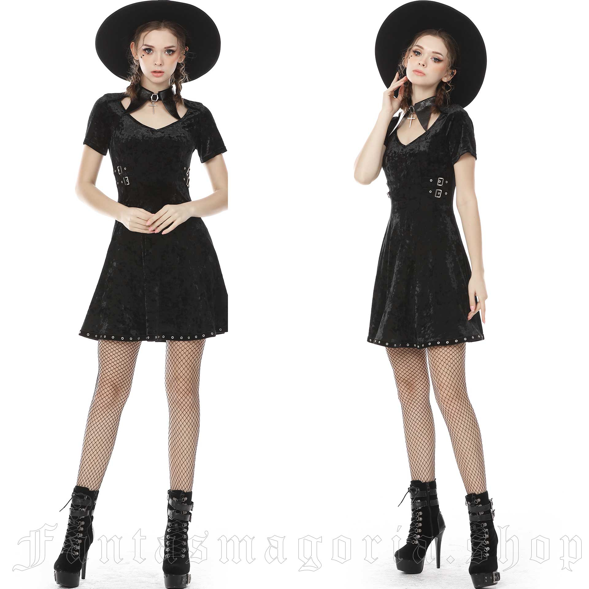 Dark In Love Paranoid Doll Dress – Bild 3