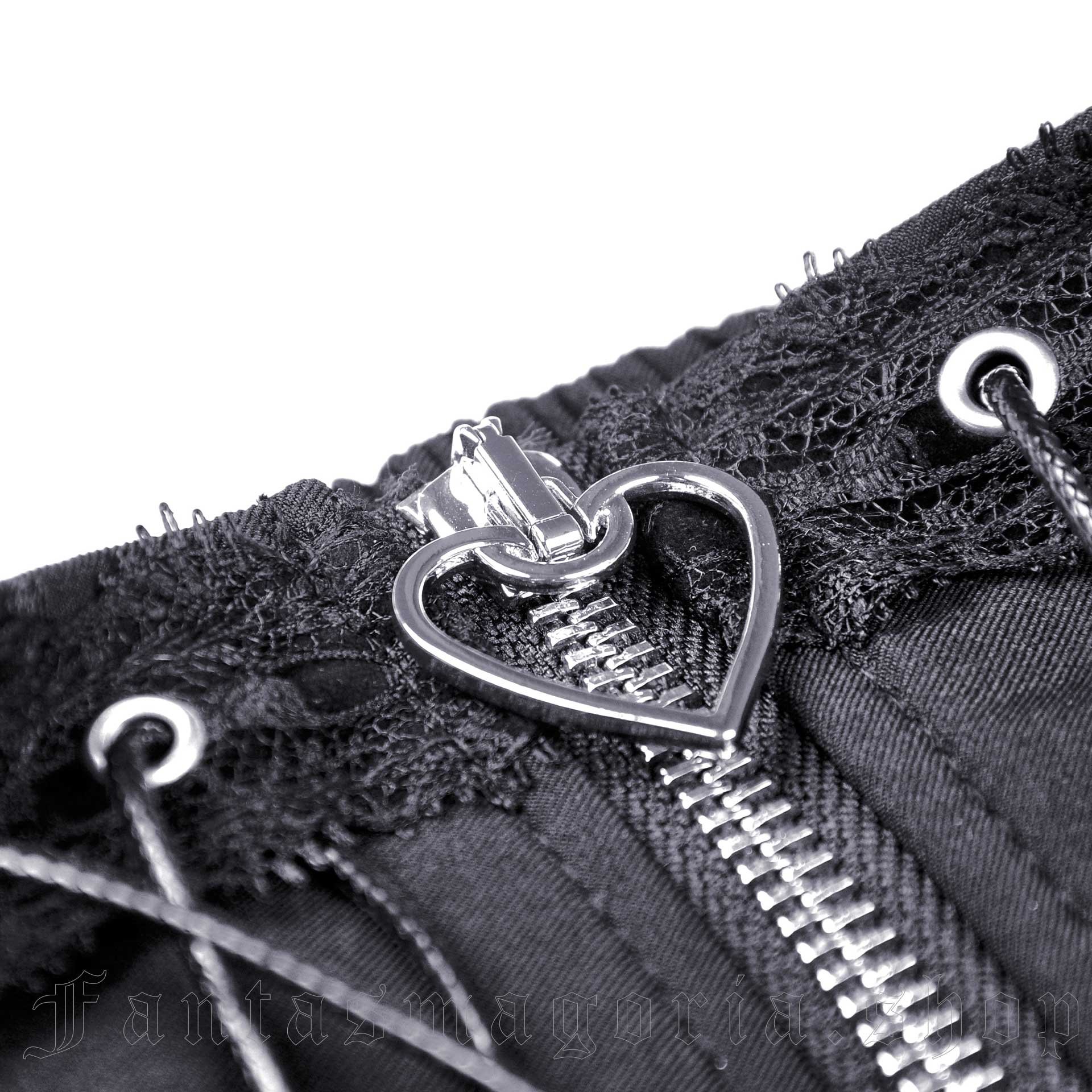 Dark In Love Paranoid Doll Skirt – Bild 5